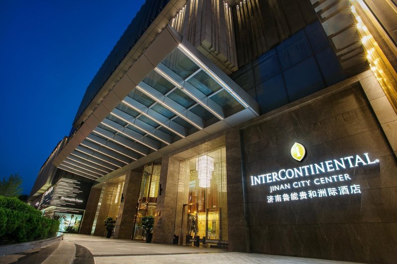 Intercontinental Jinan City Center over view