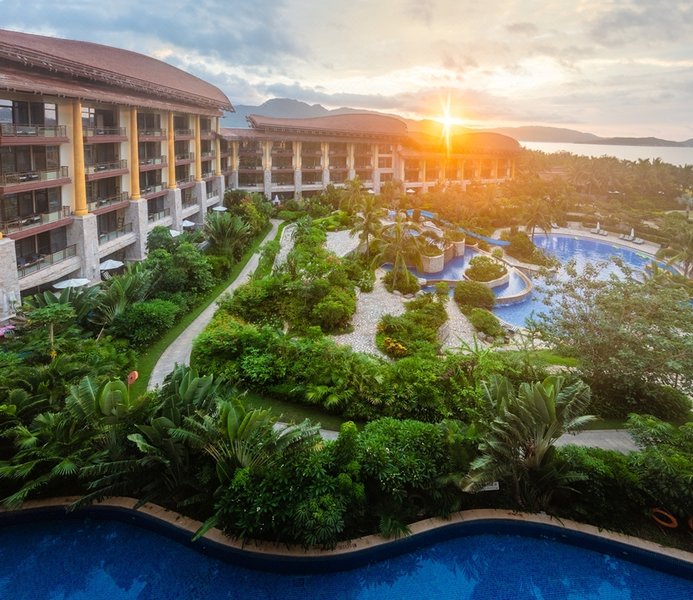 The St. Regis Sanya Yalong Bay Resort Over view