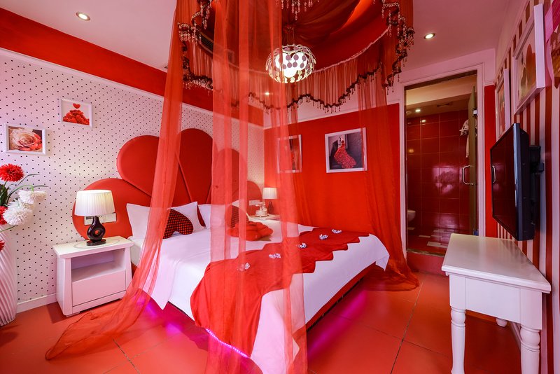 1314 Lovers' Theme Hotel (Chongqing Beicheng Tianjie) Guest Room