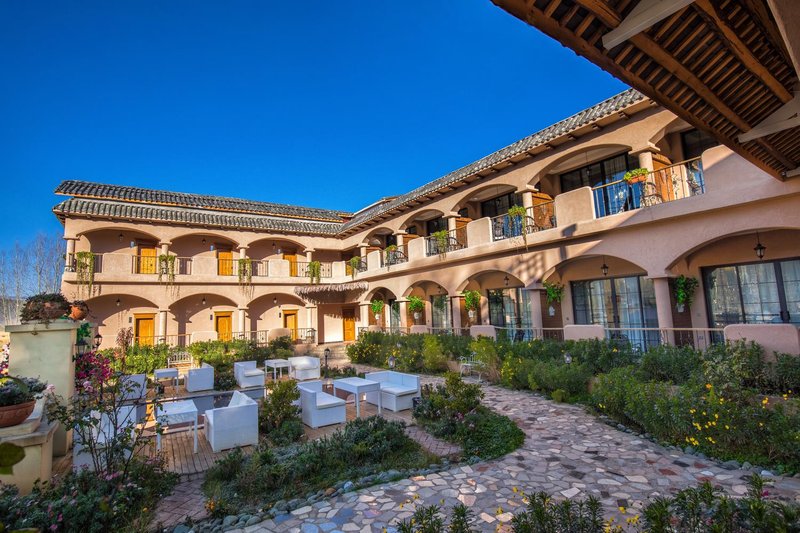 Lugu Lake Xiyue Wetland Landscape Hotel Over view