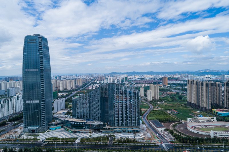 Atour Hotel Rizhao Antai Square Over view