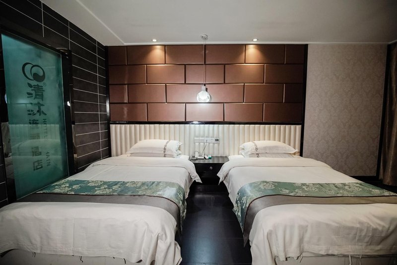 Qingmu Chain Hotel Xiangshui Huayang Decoration City Guest Room