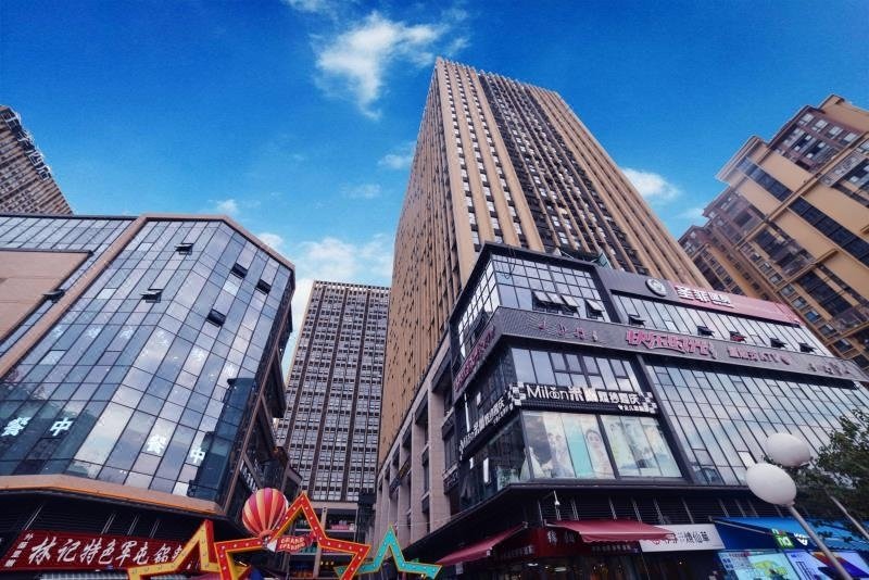 Soda International Apartment (Chengdu Zhaojue Temple Flagship) over view