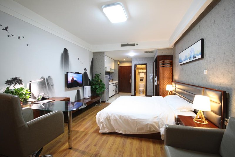 Yixuan Holiday Boutique Apartment Hotel (Tianjin Aquarium Zheshang) Guest Room