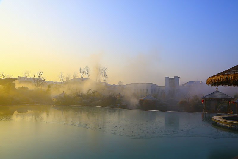 Lancui Lake Tian Mu Hot Spring Resort Over view