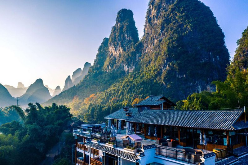 Landscape YangShuo Hotel Over view