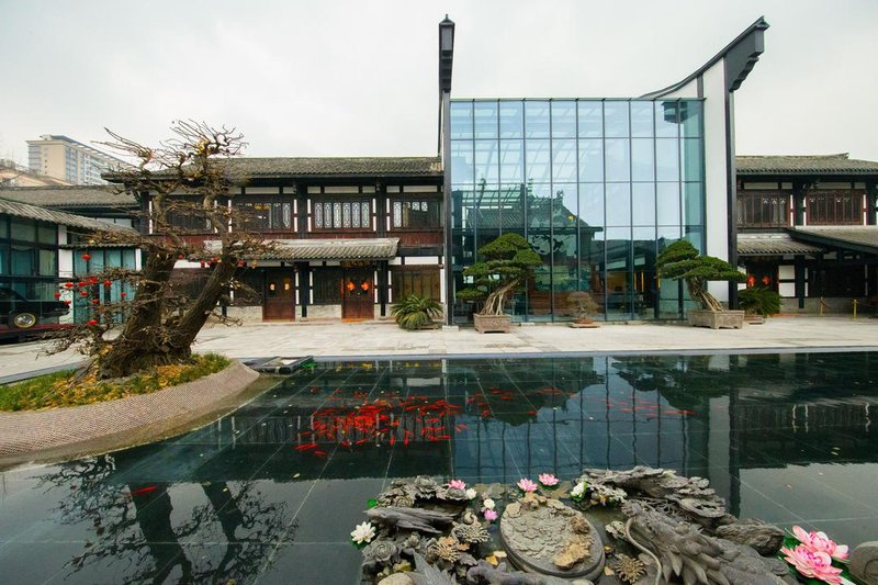 Chengdu Courtyard Hotel Over view