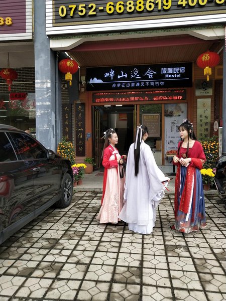 Huizhou from boutique inn Over view