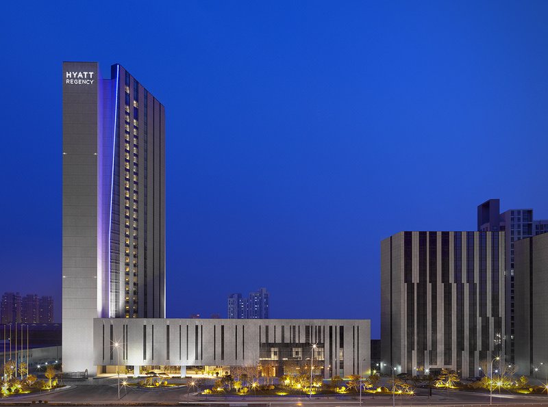 Hyatt Regency Tianjin East over view