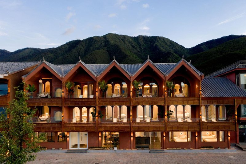 Lugu Lake Anxia Resort Hotel Over view