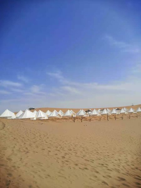 Zhongwei Shapotou Tengger Desert Mobei Star Camping International Base CampOver view