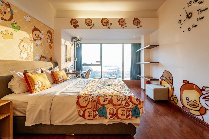 Sweetome Vacation Rentals ( (Bisha Lake Metro Station Dongyi Waiguo) Guest Room