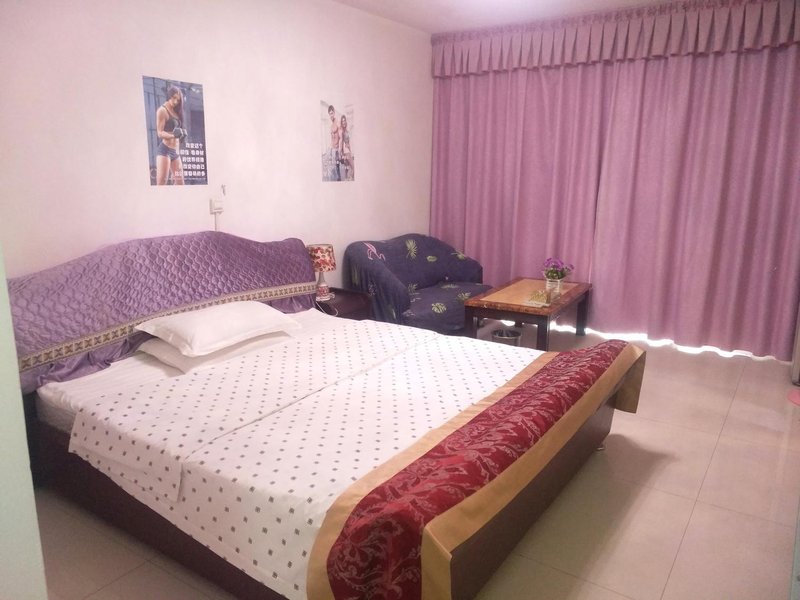 Nanning seven days theme of luxury apartmentsGuest Room