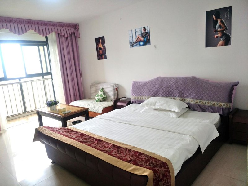 Nanning seven days theme of luxury apartmentsGuest Room