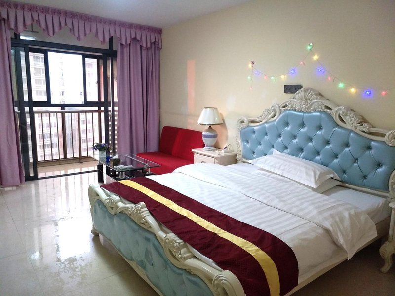 Nanning seven days theme of luxury apartmentsGuest Room