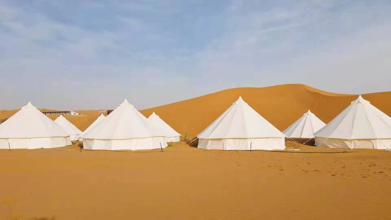 Zhongwei Camel bells jingle star camp base Over view