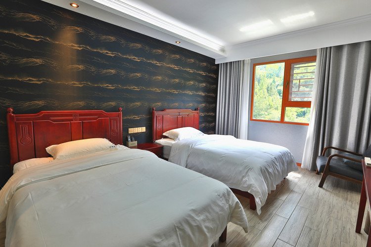 Guangwu Mountain Lotus Residence Guest Room