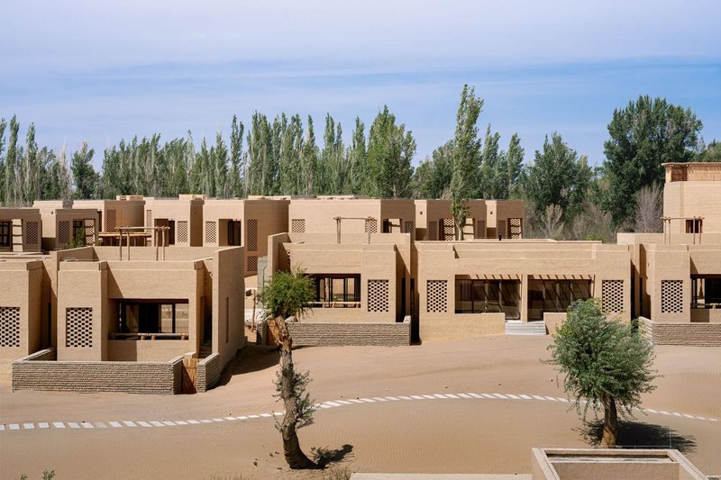 Dongyi Dunhuang Hotels and Resorts over view