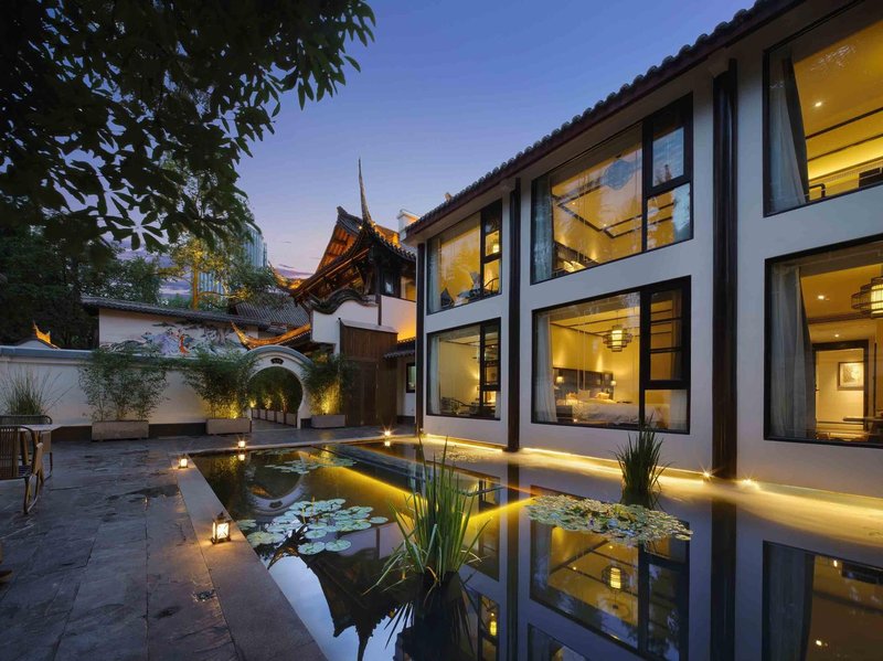 Sansheng Di Yuan Hotel, Qingyang Palace Hua Jian Fu, Chengdu Over view