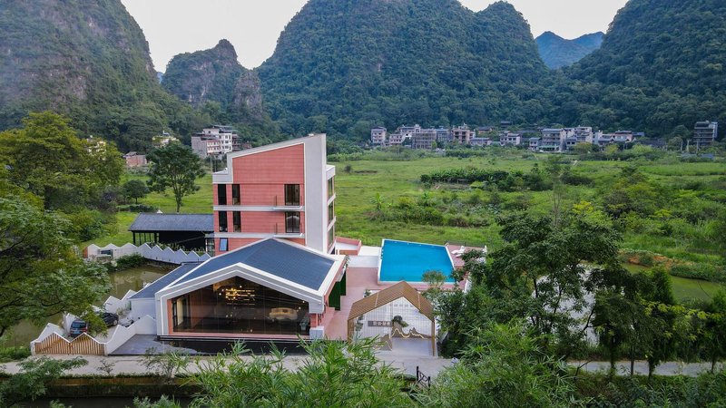 Yangshuo  Fairyland  Resort  Hotel Over view