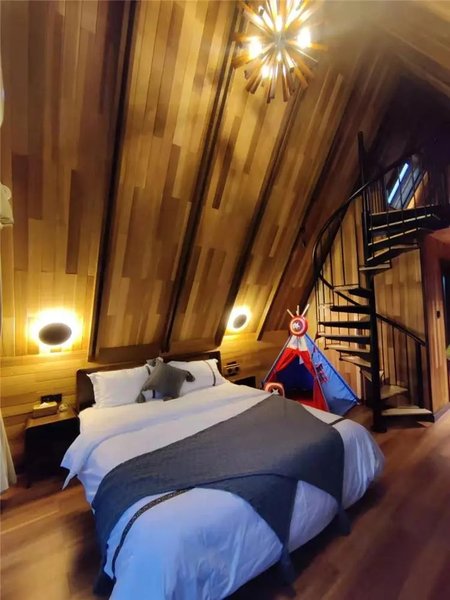 Xianfeng Sanbao Tourism Eco Tent Hotel Guest Room