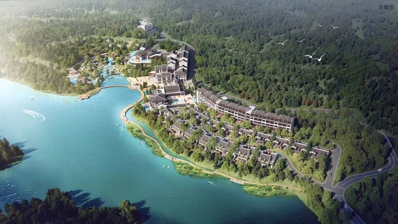 Xiang Jiangnan Hot Spring Resort over view