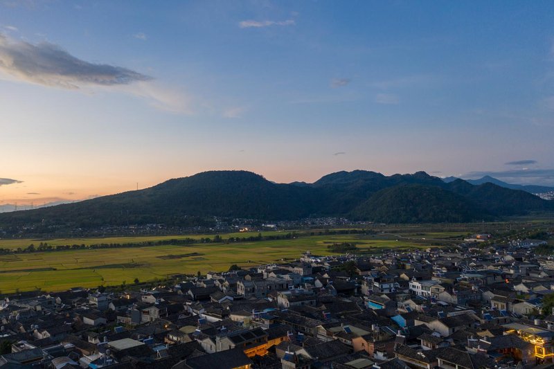 Tengchong Cloud free time panoramic hot Spring Resort inn Over view