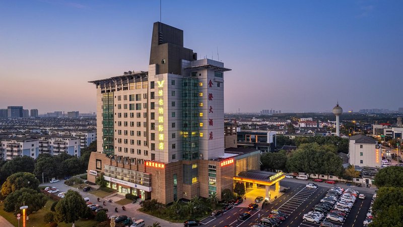 Vienna Internationl Hotel Suzhou north railway station Xiangcheng Taiping over view