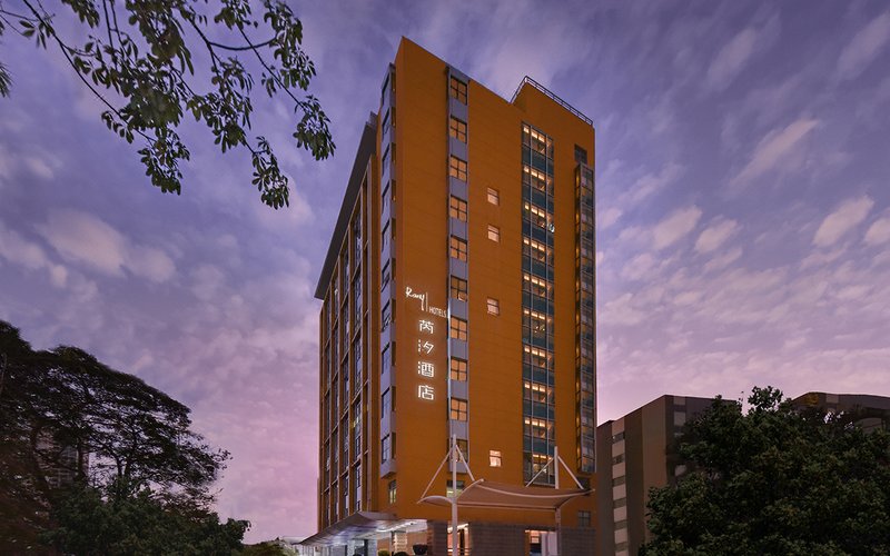 Nanyou subway station, Nanyou garment city, ShenzRuixi HotelOver view