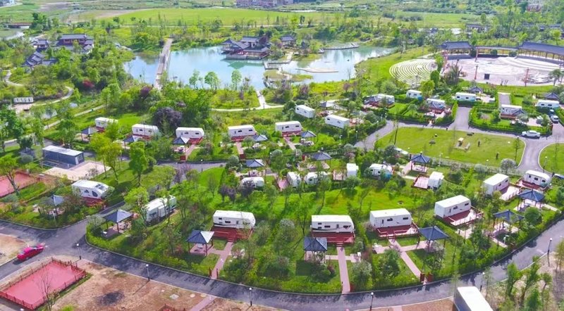 Luyun Ketianxia Campground Over view