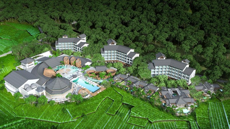 Dusit Thani Tianmu Mountain, Hangzhou over view