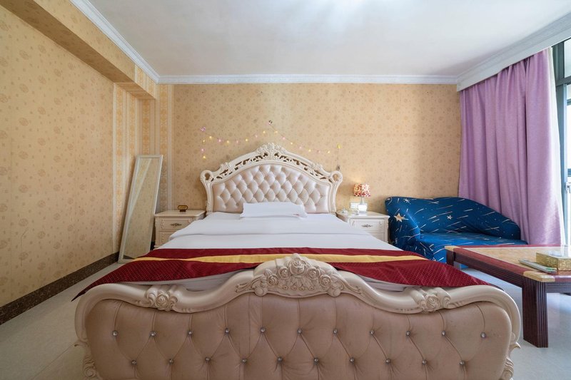 Nanning seven days theme of luxury apartmentsGuest Room