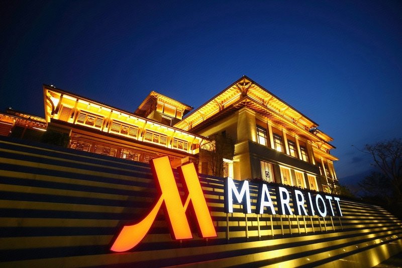 Shenzhen Marriott Hotel Golden BayOver view