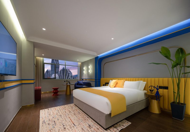 Xishuangbanna Jinghong Puri Mondrian Designer Hotel (Gaozhuang Star Night Market) Guest Room