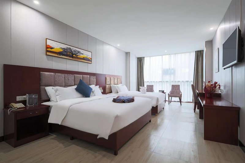 Yuelai Zhuzhou Hotel (Railway Station Clothing Market)Guest Room