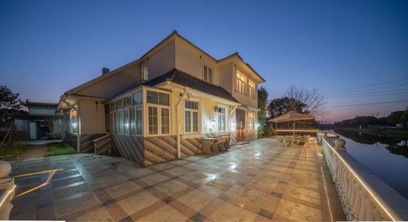 Chongming Meishu Time Pool Party Party Holiday Villa Over view