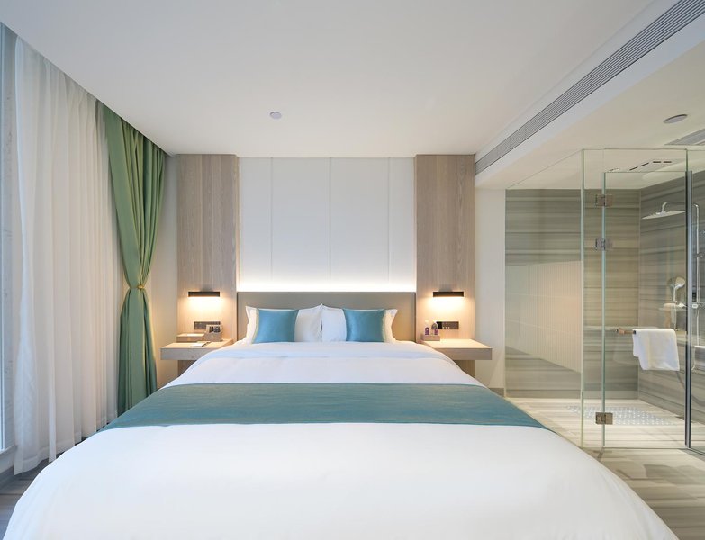 Tianxia Haojia Sunshine Smart Hotel (Weihai High-speed Railway Station Qingdao Middle Road) Guest Room