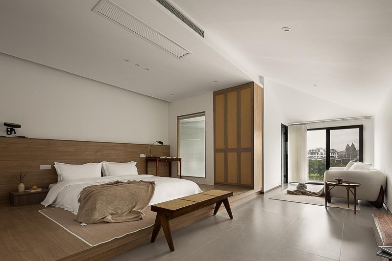 Anji Town Culture Tea Garden Pool Mountain View Beauty Su (Zhebei Grand Canyon Drifting Shop) Guest Room