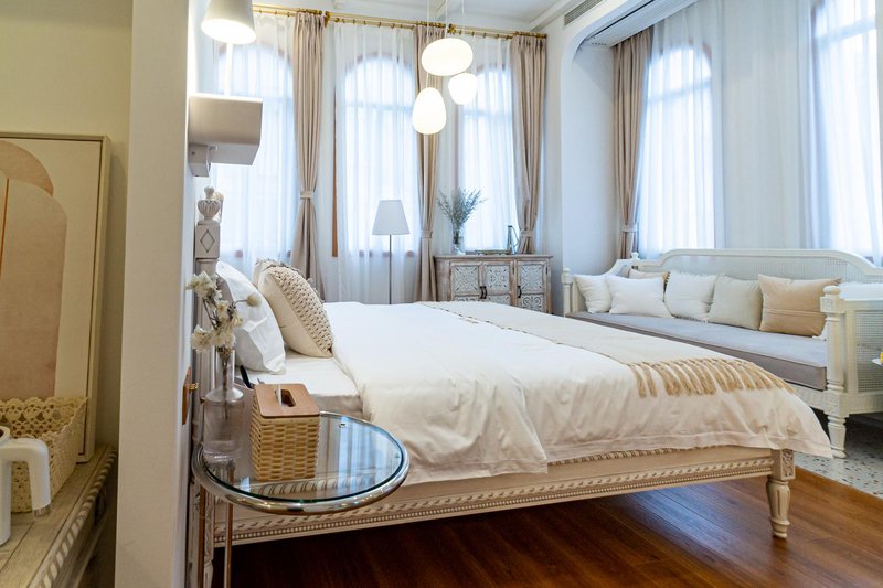 Tanyama SKY Meishu (Zhongshan Road Pedestrian Street Ferry Terminal Store)Guest Room