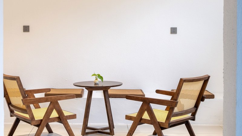 Flower Building Xixia Qingye Homestay (Grape Beach Beach Branch) Restaurant