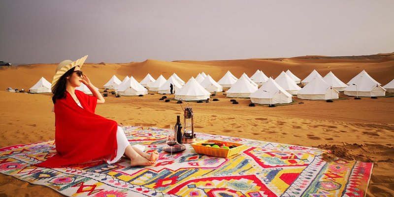 Zhongwei Shapotou Tengri Starry Sky Time Camp Over view