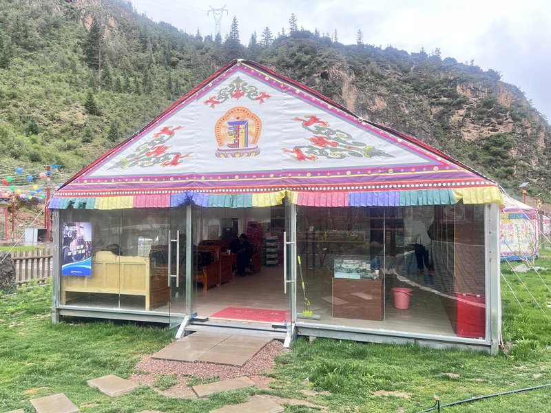 Ronnie Tibetans CampOver view