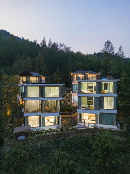 Mountain House Bamboo B&BOver view