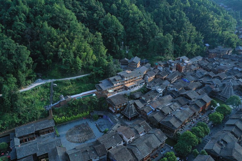 Zhaoxing Dongzhai Biyin Sky Loft Homestay Over view