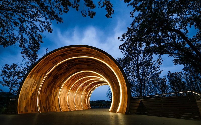 万山绿乐园童廿树屋民宿外景图