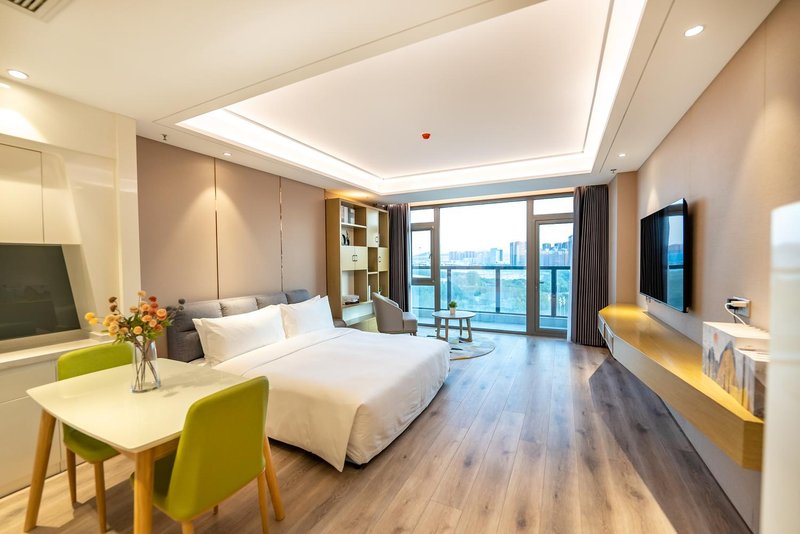 Yantai Xinxu Hotel Apartment Guest Room