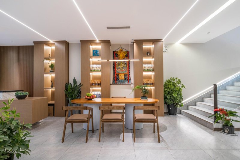 Shangri-La Yunshang oxygen supply light luxury homestay Lobby