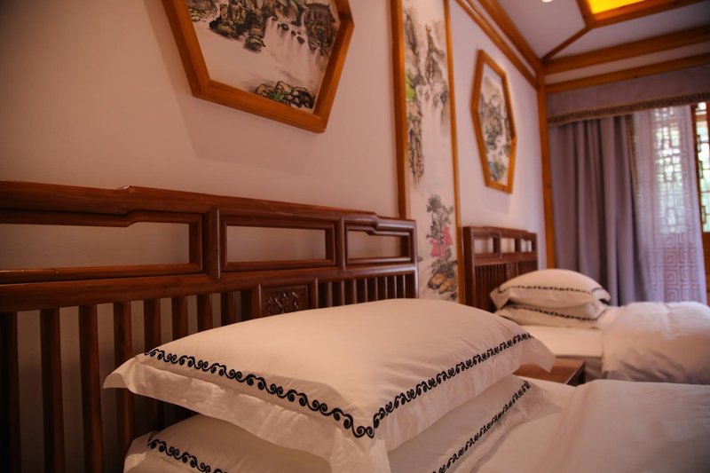 Qiujiang Wandu Tingyuxuan Inn Guest Room