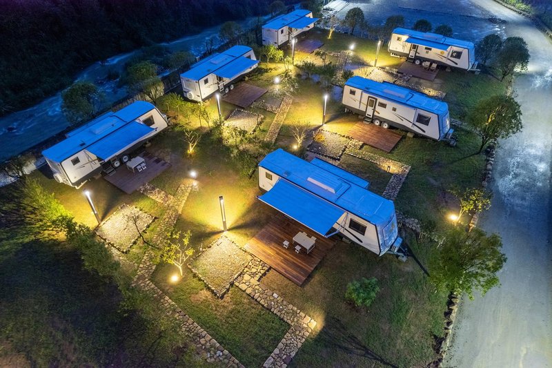 Zhangjiajie Yexi Riverside Holiday CampOver view