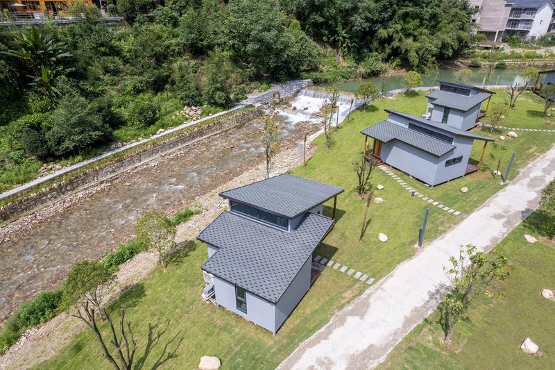 Zhangjiajie Yexi Riverside Holiday CampOver view